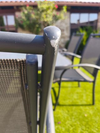 Conjunto de Mesa y Sillas de Jardín