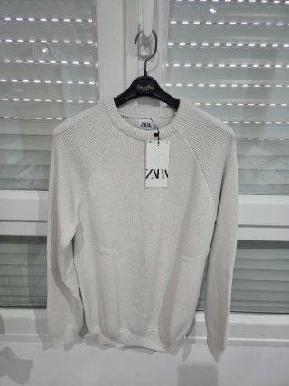 Jersey Zara Hombre gris