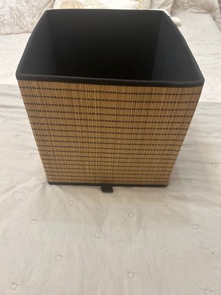 Caja organizadora Ikea Kallax bambú