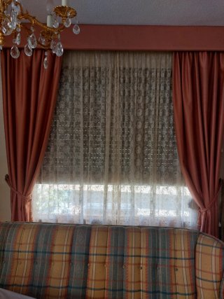 6 Caídas de Cortinas Rosas