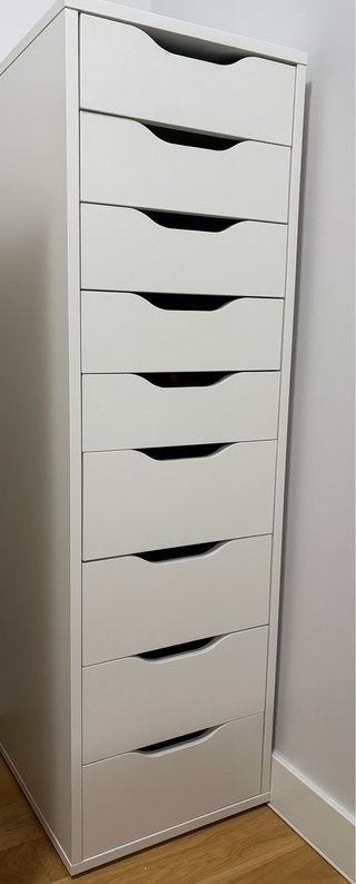 Cajonera Ikea Bekant Blanca 116x36