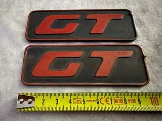 2 Emblemas Logos GT Originales SEAT
