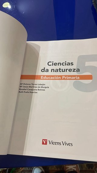 Libro Ciencias da Natureza 5º Primaria Zoom nuevo
