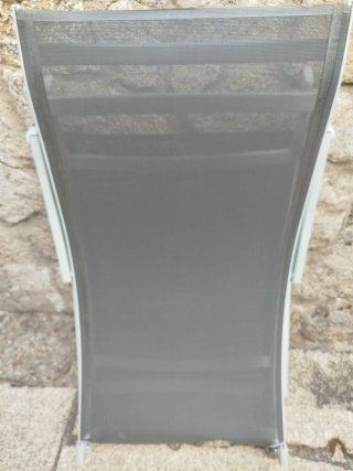 Tumbona de jardín plegable