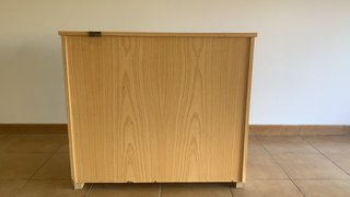 Mueble Mueble Vintage de madera para Máquina de Co