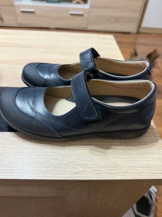Zapatos Merceditas azul marino N34
