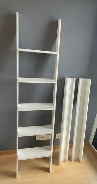 Estantería Escalera Blanca