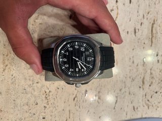 Patek Philippe Reloj Negro y Plateado