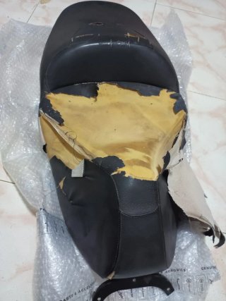 Sillín Piaggio Beverly Negro