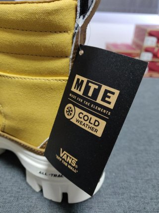 Vans MTE-2 T36.5 Scarponcini Giallo/Marrone
