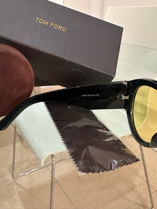 Gafas Tom Ford Bronson Negras y Amarillas