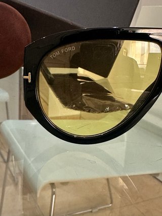 Gafas Tom Ford Bronson Negras y Amarillas