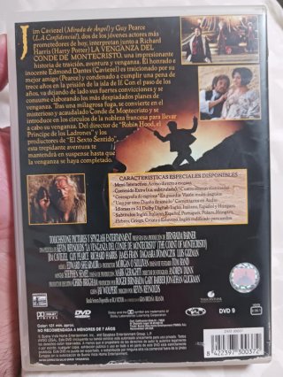 La Venganza del Conde de Montecristo DVD