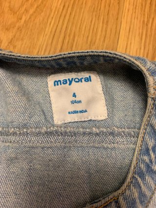 Chaqueta Vaquera Mayoral con Encaje