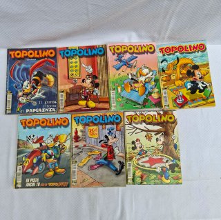 Lotto n. 13 fumetti Topolino (anni 1998-2000-2001)
