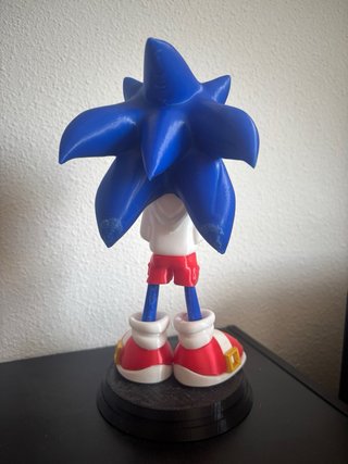 Figura 3D de Sonic