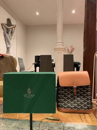 Mochila Goyard Alpin Mini Marrón