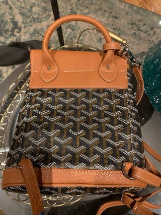 Mochila Goyard Alpin Mini Marrón