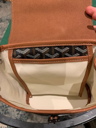Mochila Goyard Alpin Mini Marrón