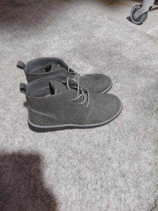 Botines Grises Estilo Casual