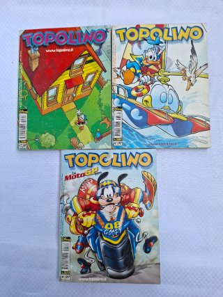 Lotto n. 8 fumetti Topolino (anni 2004-2005)