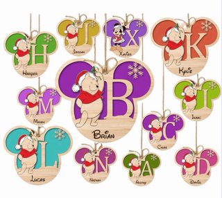 Bolas Madera Disney