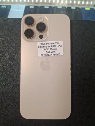 iPhone 16 Pro Max 256GB Dorado