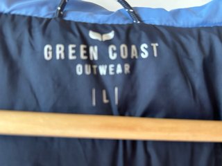 Chaqueta Plumífero Ligero Green Coast Talla L