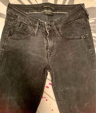 Pantalón vaquero negro Fornarina