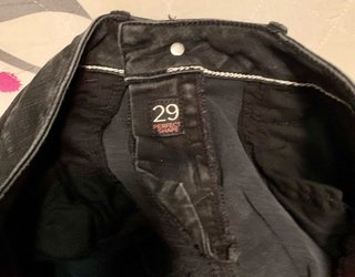 Pantalón vaquero negro Fornarina