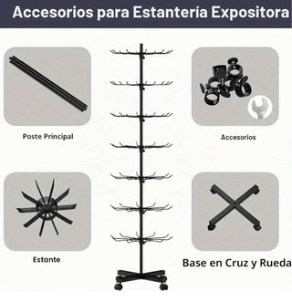 Expositor Giratorio NEWFUN 7 Niveles