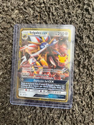 Carta Pokémon Solgaleo GX 89/149