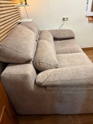 Sofá chaiselongue Bali beige