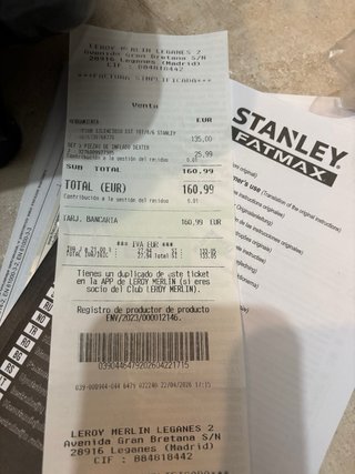 Compresor Stanley Fatmax 6L 1.0 HP