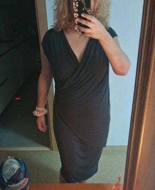 Vestido Messcalino T.48 Negro.