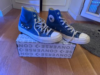 Converse x Comme des Garçons Azul