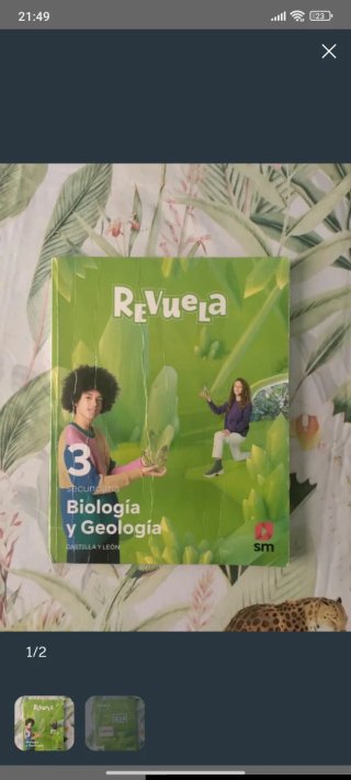 libro biología tercero d la eso