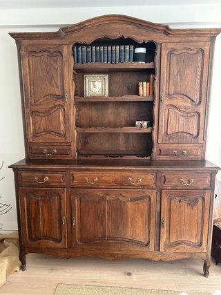 Mueble Francés Antiguo Roble