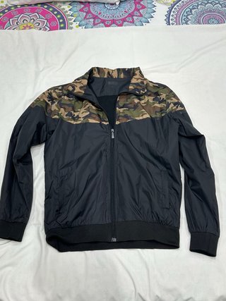 Chaqueta RMH Camuflaje Negra y Verde Oliva
