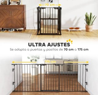Barrera de Seguridad para Mascotas 5 Paneles