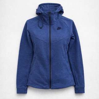 Felpa Nike Tech Fleece Blu Melange M