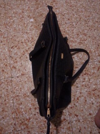 Bolso de hombro negro misako SHEIN