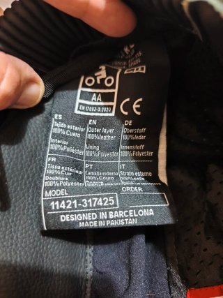 Mono de Moto Dos Piezas Armure
