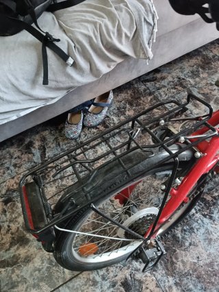Bicicleta plegable 6 marchas