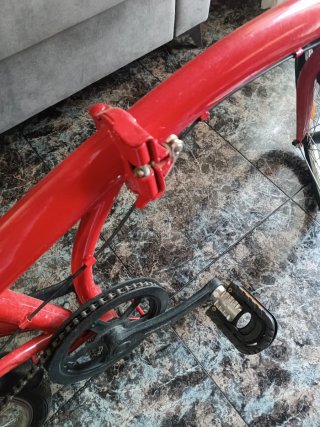 Bicicleta plegable 6 marchas