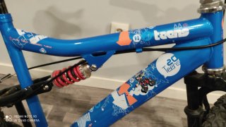Bicicleta de niño 20 pulgadas con amortiguación