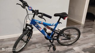Bicicleta de niño 20 pulgadas con amortiguación