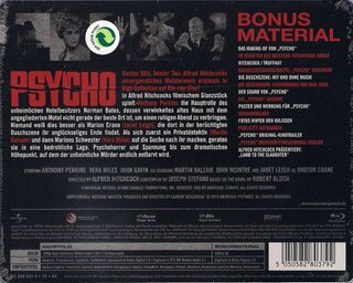 Psicosis (Psycho) Blu-ray Steelbook da collezione