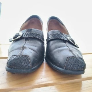 Zapatos de Piel Negros