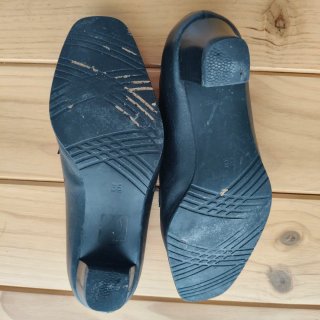 Zapatos de Piel Negros